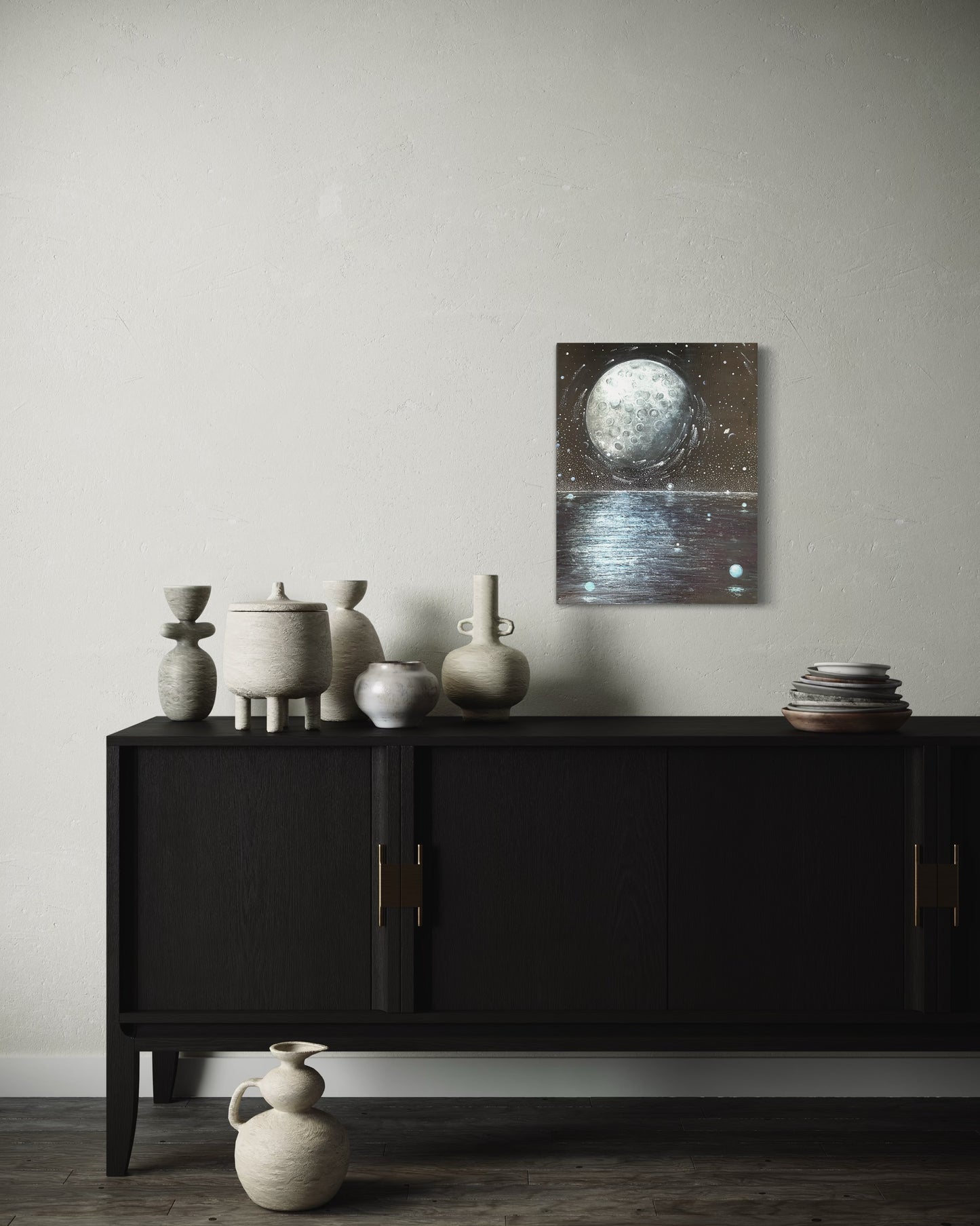 New Moon Canvas Print