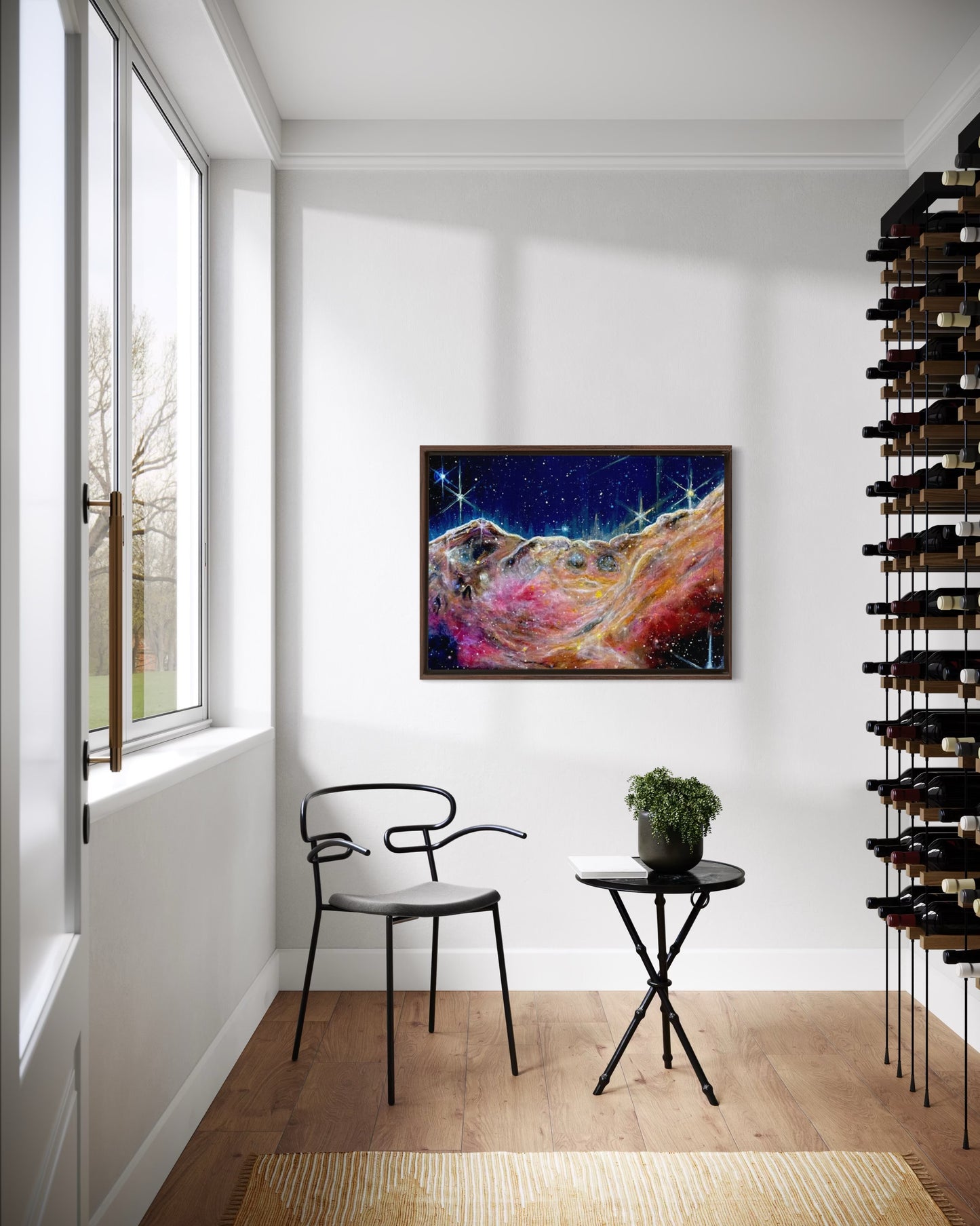 Carina Nebula Print on Stretched Canvas- FRAMED